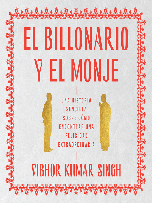 Cover image for Billionaire and the Monk, the \ El Billonario y el Monje